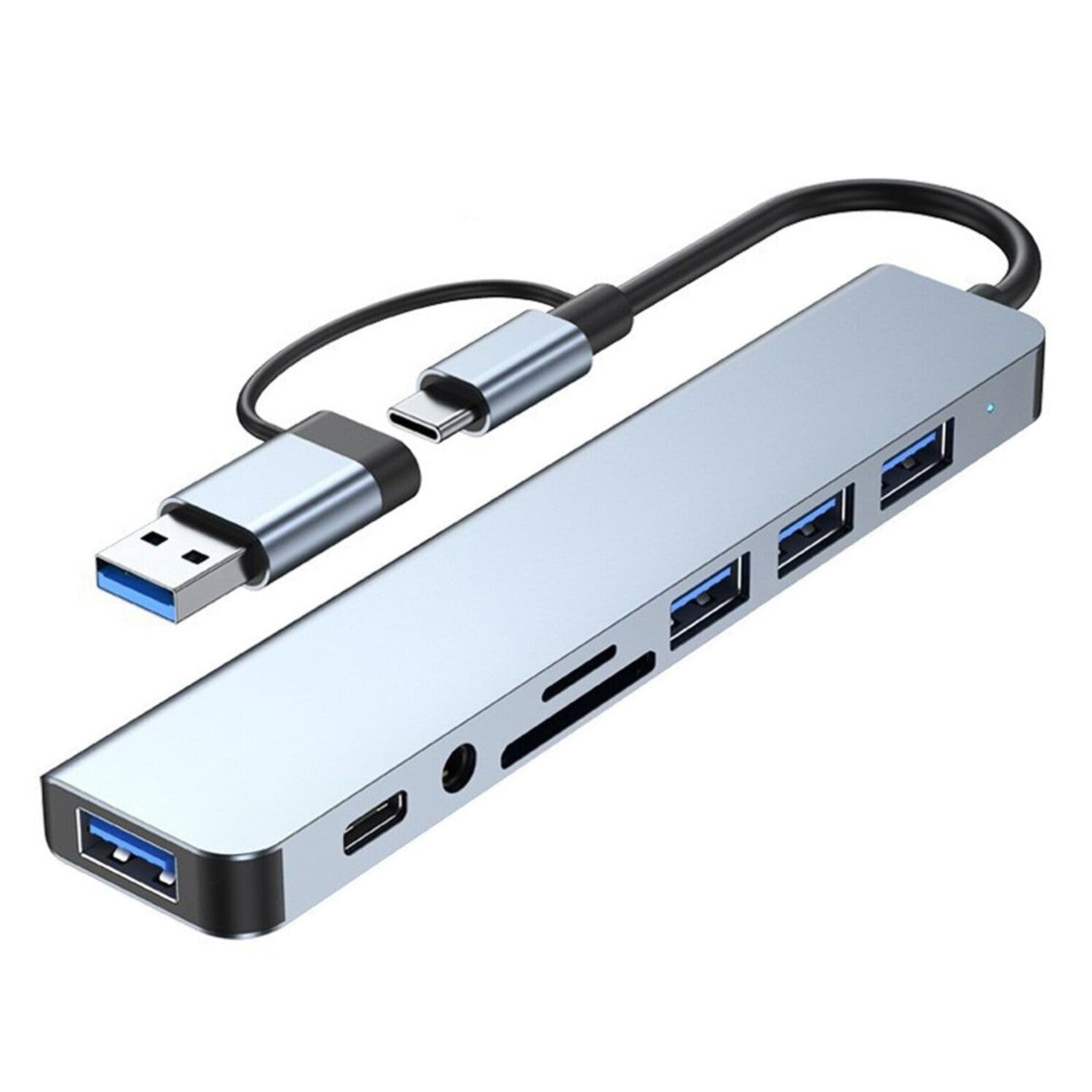 USB Hub 8u1 3.0 TYPE-C