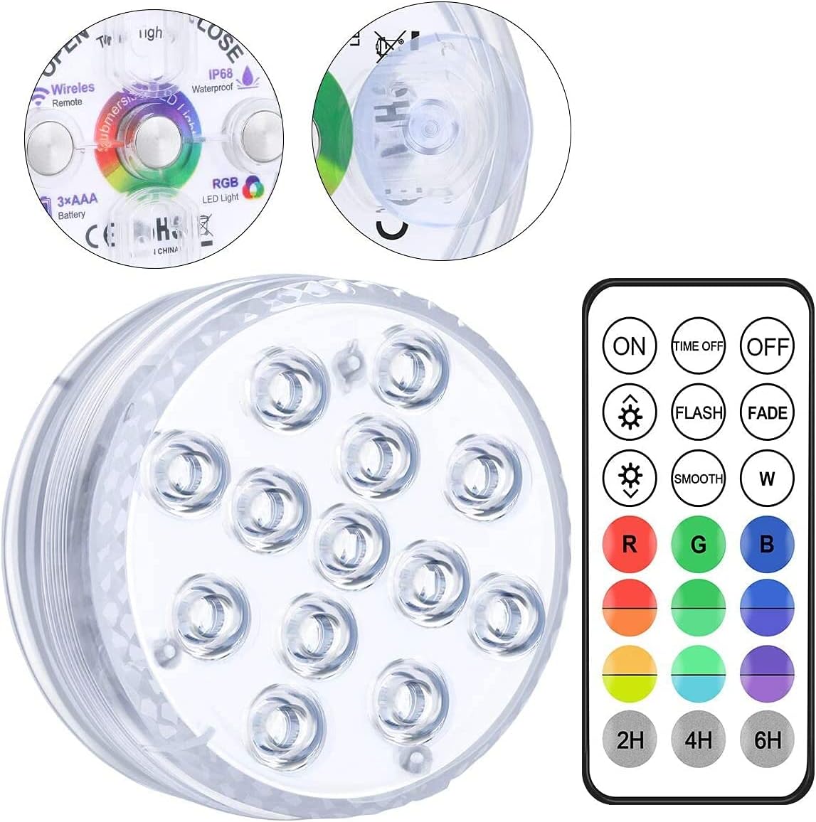 Led svetlo za bazen RGB