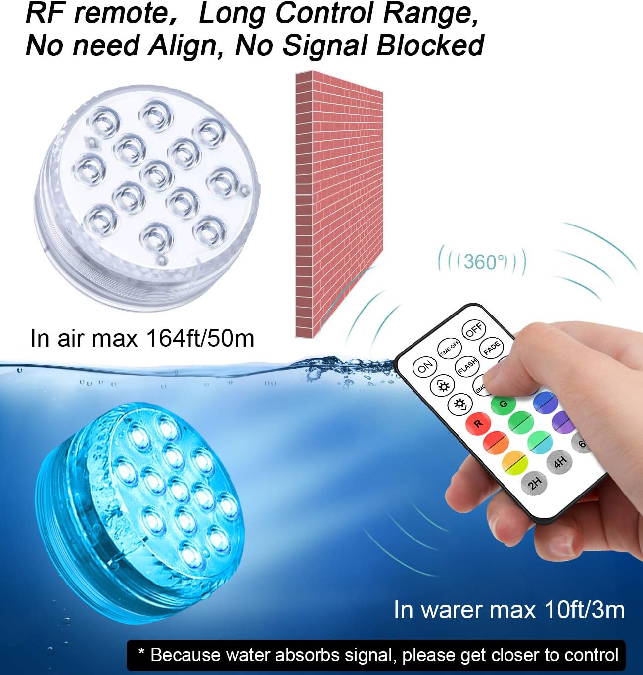 Led svetlo za bazen RGB