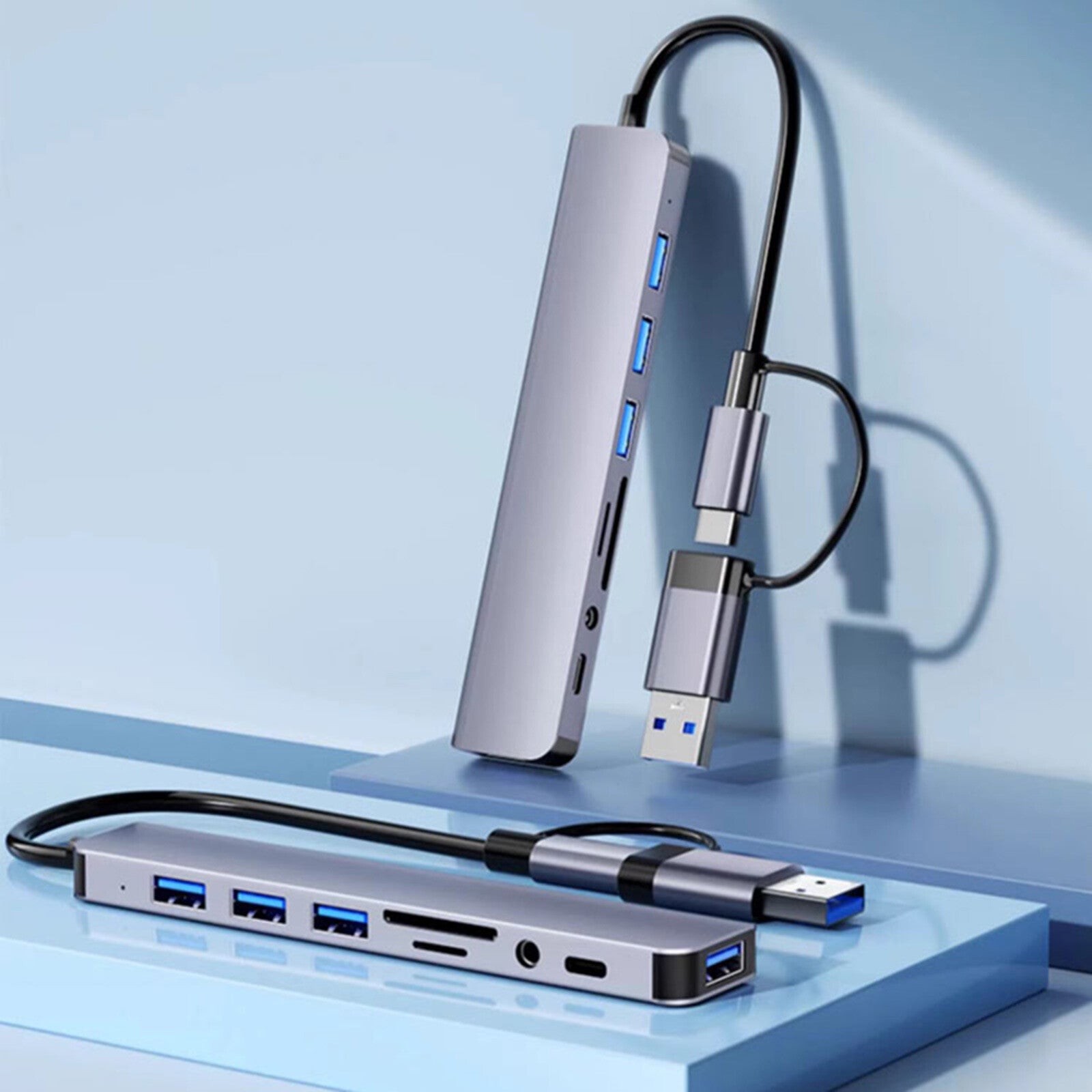 USB Hub 8u1 3.0 TYPE-C