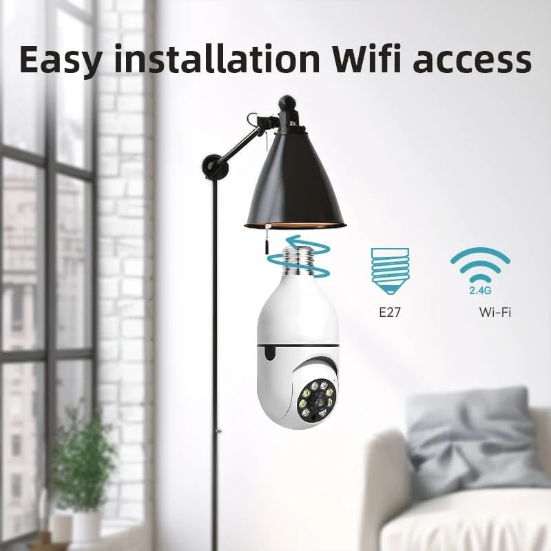 Pametna WIFI kamera sijalica