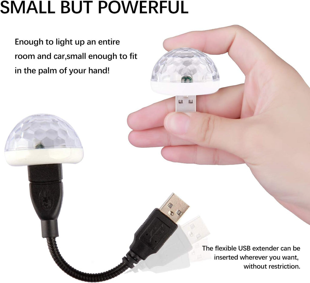 Led usb projektor zvezdano nebo