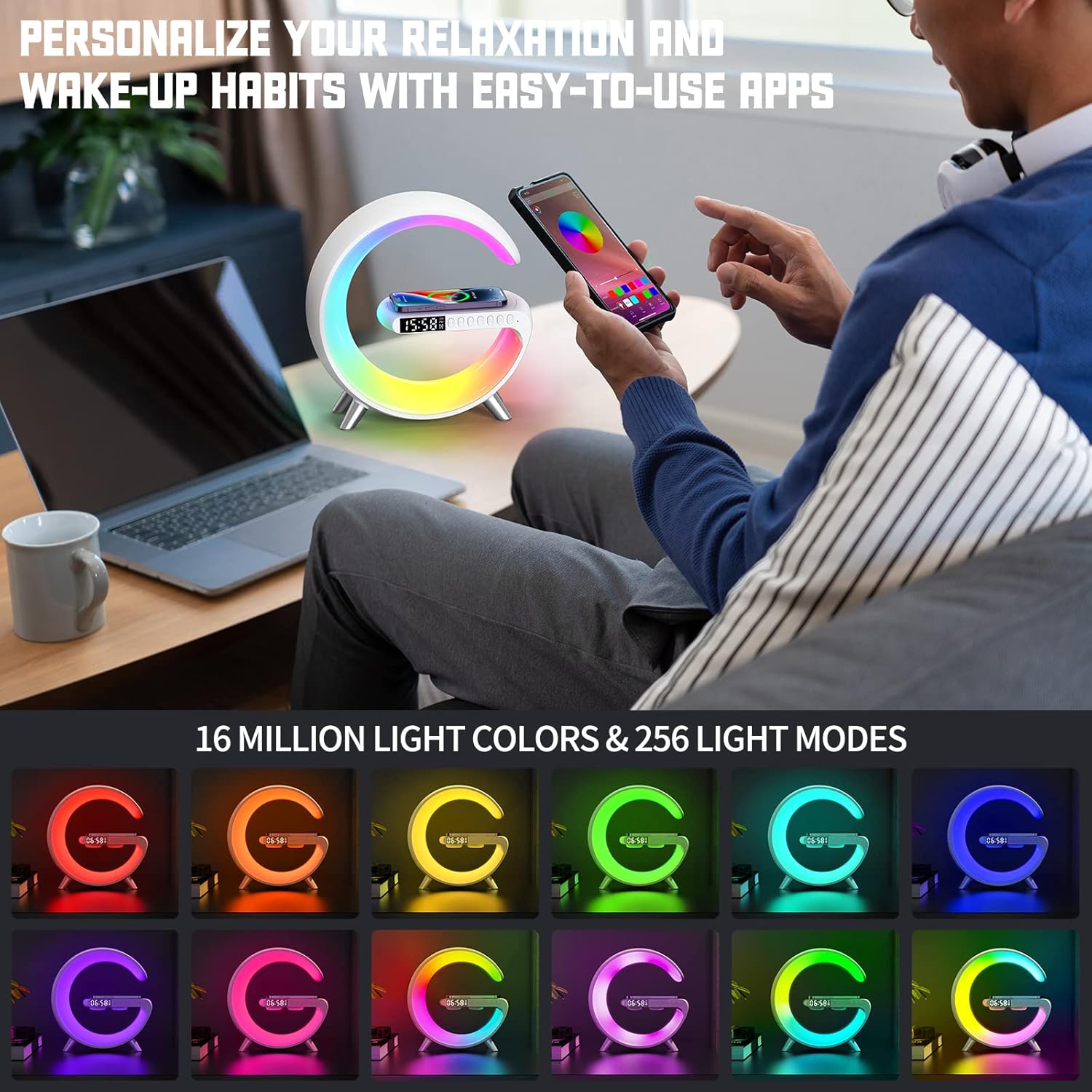 Led alarm budlinik-bežicni punjac
